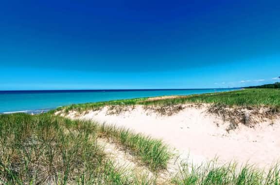 Beach Condo I Steps From Lake Mich
